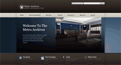 Desktop Screenshot of nashvillearchives.org